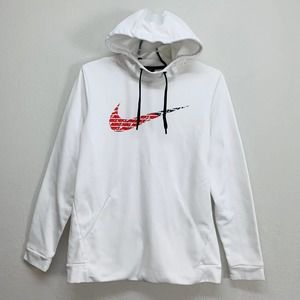 NIKE Pullover Hoodie Fleece Lined Hooded Sweatshirt - Men's M